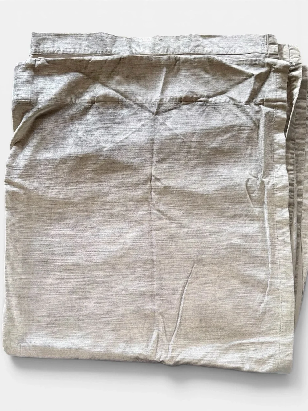 Washed crushed velvet silver gray  Drapery Panels - Home Accents